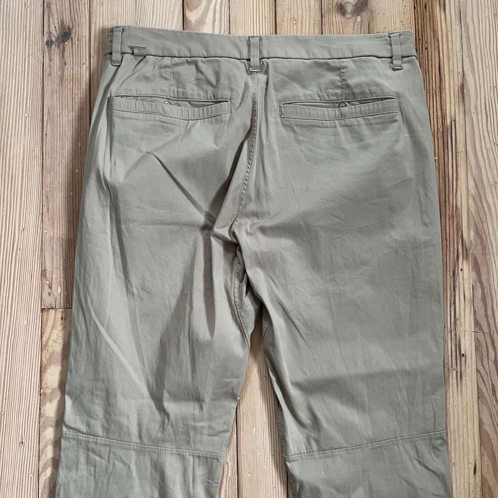Lululemon Commission Mens Chino Pants Khaki Straight Fit Casual Comfort Size 32 - Picture 6 of 12